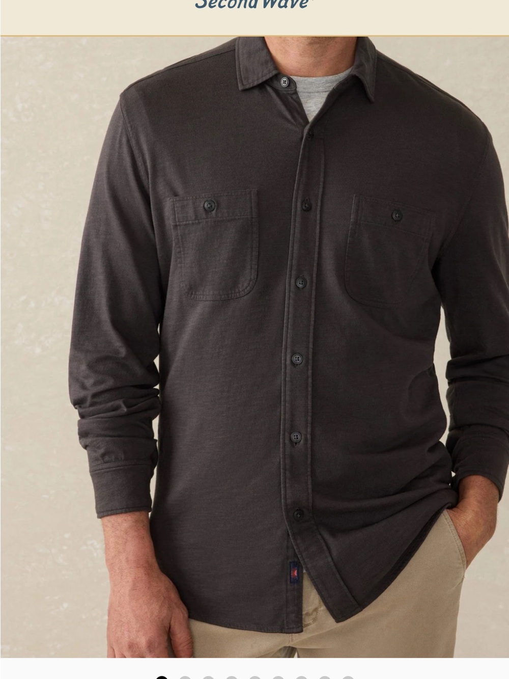 Faherty Men's Long-Sleeve Button-Down Shirt